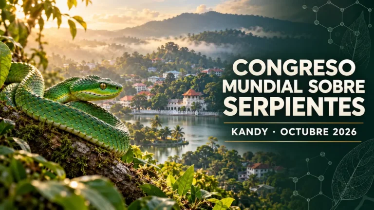 Kandy acogerá el primer Congreso Mundial sobre Serpientes en octubre de 2026